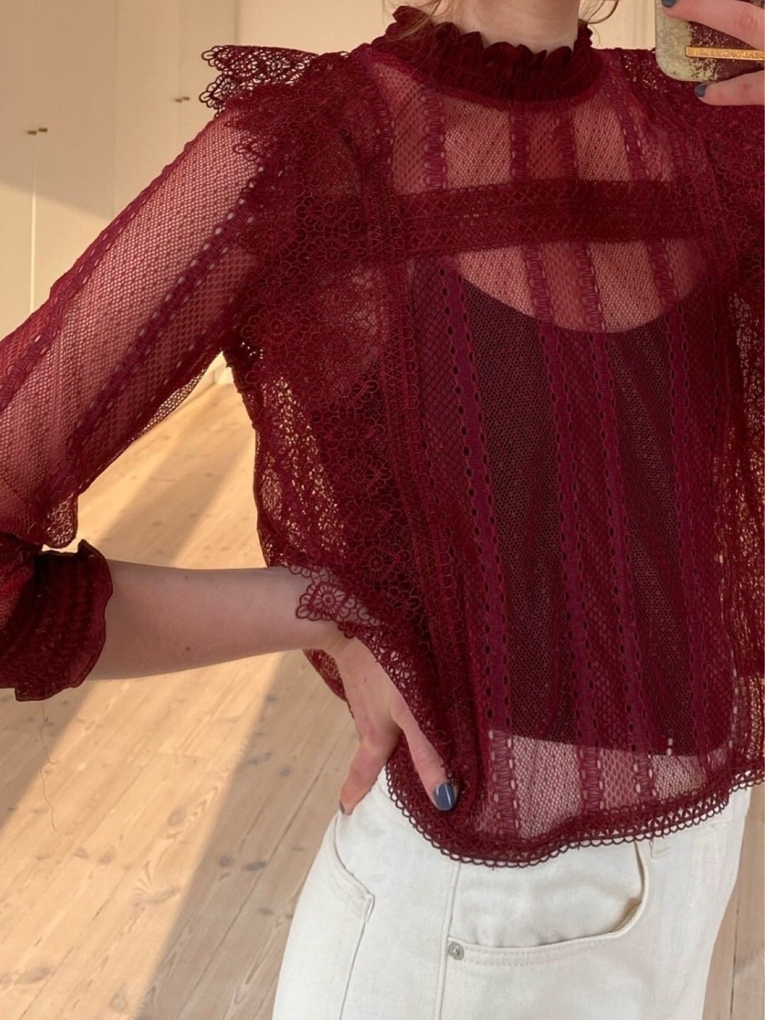 Zara blouse