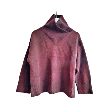 Pierre Robert 100% merino wool ribbed jumper 