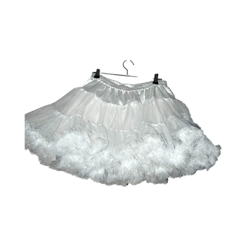 White tulle petticoat