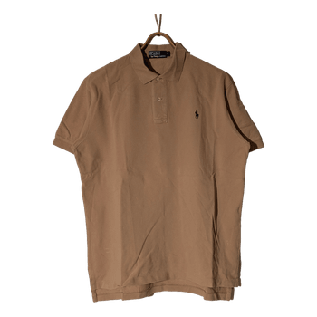 👕 Polo Ralph Lauren Polo Shirt – Tan / Beige (Size L)