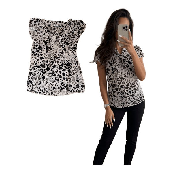 Only animal print blouse