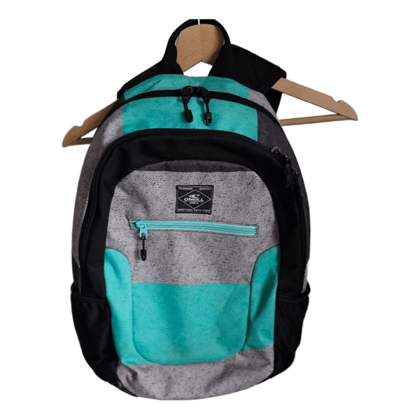 O’Neill Backpack Turquoise Grey Black School Travel Casual Daypack