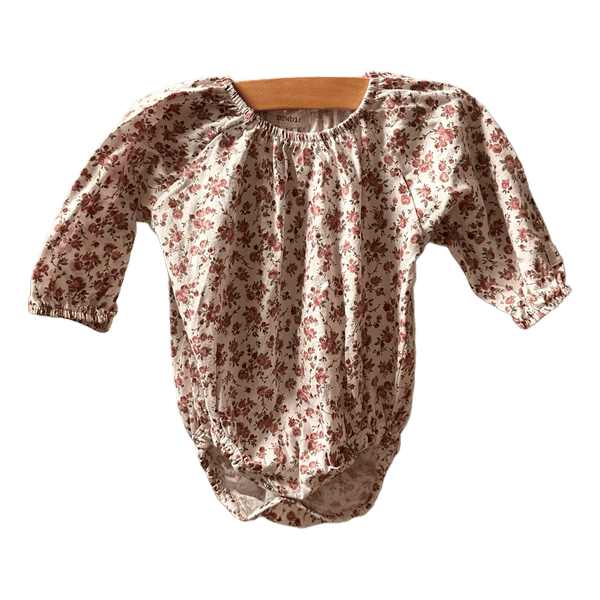 Newbie Floral baby bodysuit
