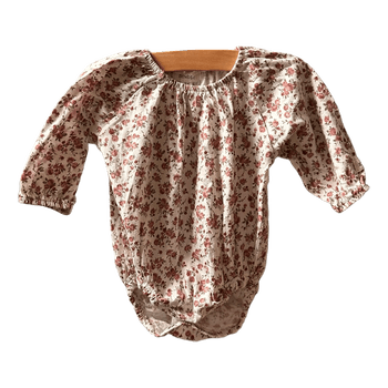 Newbie Floral baby bodysuit
