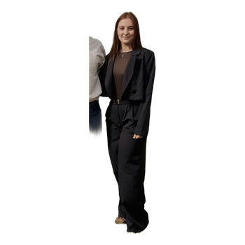 black suit