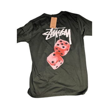 Stussy green t-shirt