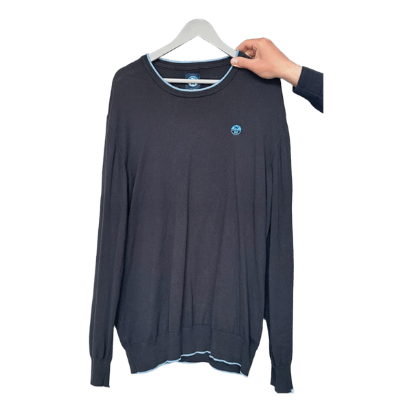 Black cotton jumper