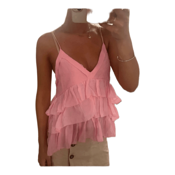 Pink tank top