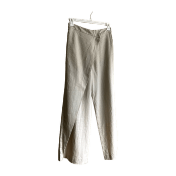 Zara linen mix trousers