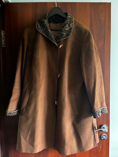 Brown wool coat