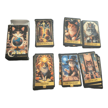 Cat tarot kortų kaladė