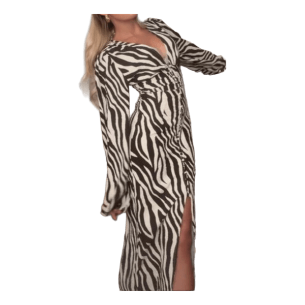 Zebra klänning