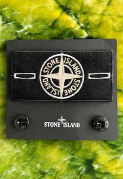 Stone Island badge logo glow in the dark patch parche
