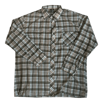Green plaid shirt