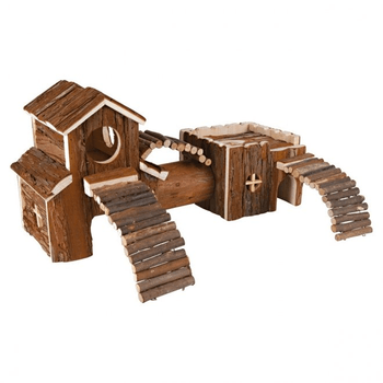 Rodent house tunnel system