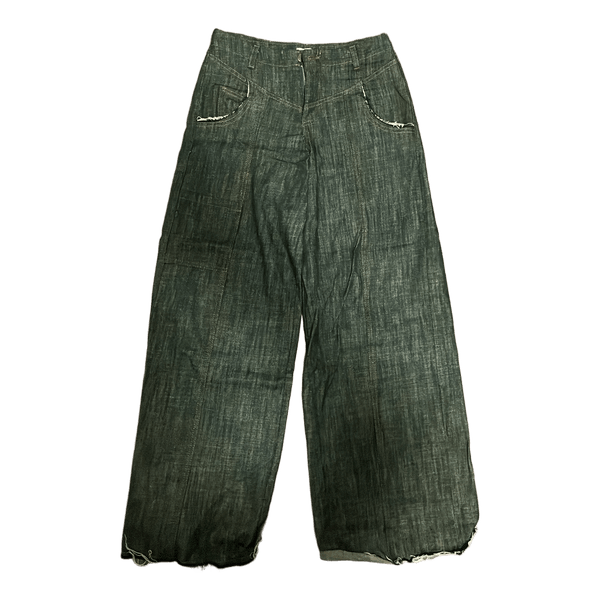 Design by si. Mørkegrønne jeans