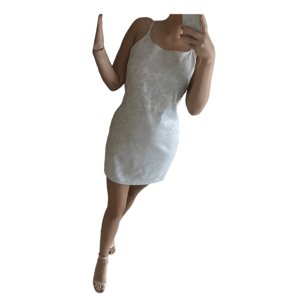 Vintage cream floral slip dress