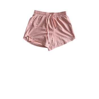 Vaaleanpunaiset urheilushortsit