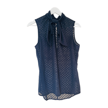 Navy toppi h&m koko 36