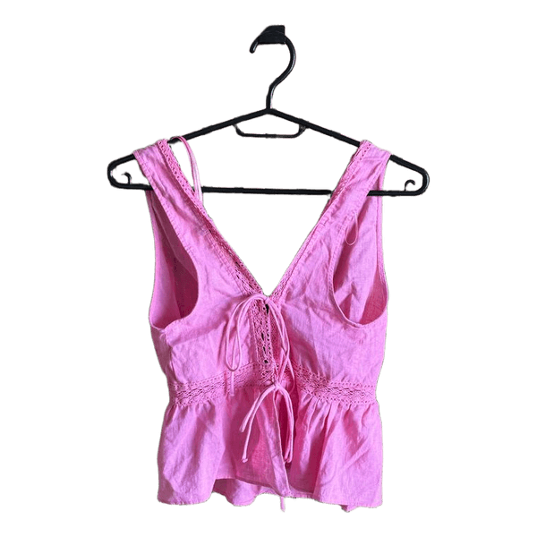 Zara lyserød top