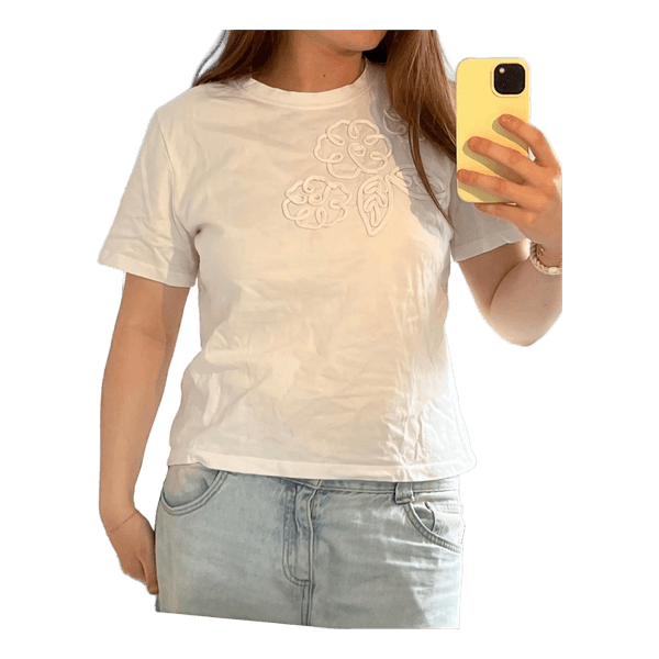 Hvid Zara t-shirt