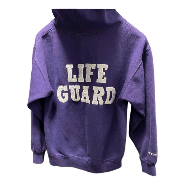 Purple lifeguard hoodie