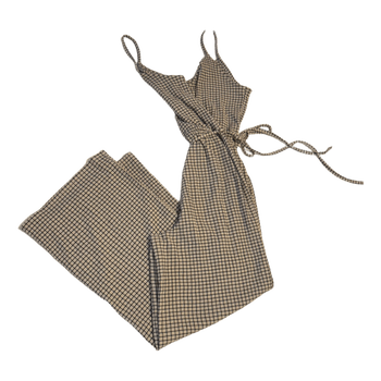 Checkered jumpsuit