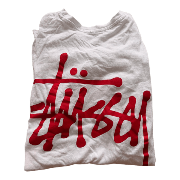 Stussy hvid t-shirt