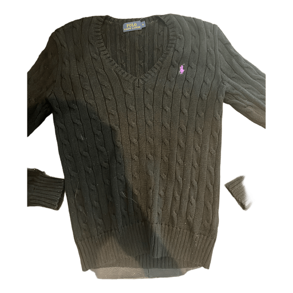 Sort Polo Ralph Lauren striktrøje
