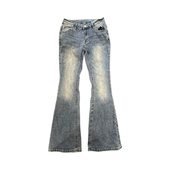 Flare leg denim jeans