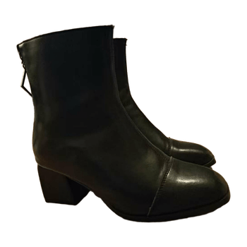 Ankle Boot black 3-4cm heels