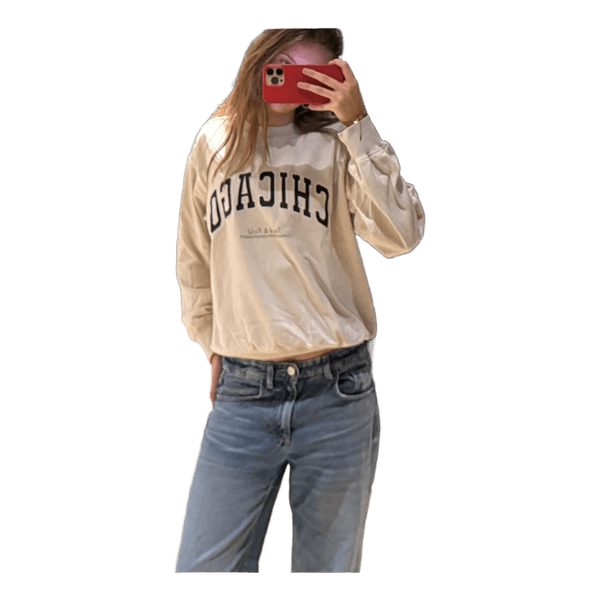 Beige Chicago sweatshirt