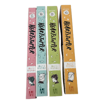 Heartstopper sarjakuvakirjat 1-4