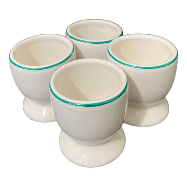 Set of four egg cups