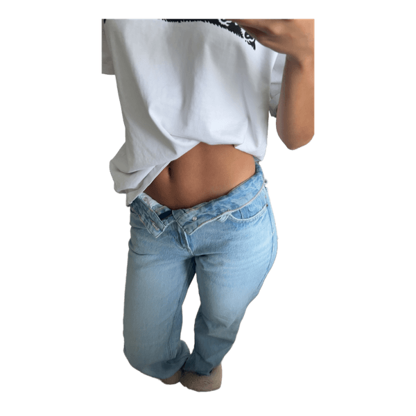 light blue zara jeans