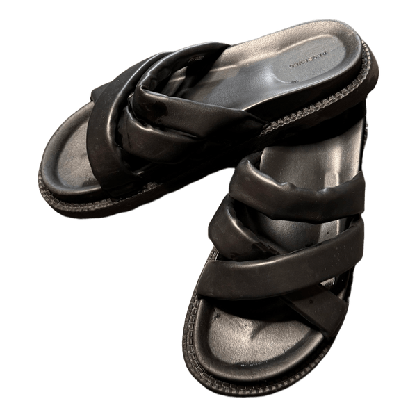 Reserved black sandals