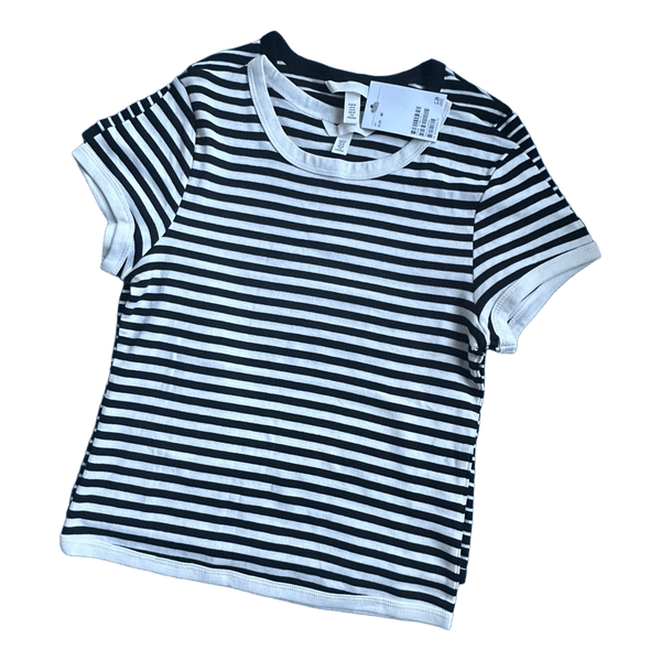 🖤 NWT H&M Striped Ringer T-Shirt Set • S/M 🤍