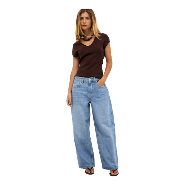 Lyseblå wide leg jeans- HELT NYE.