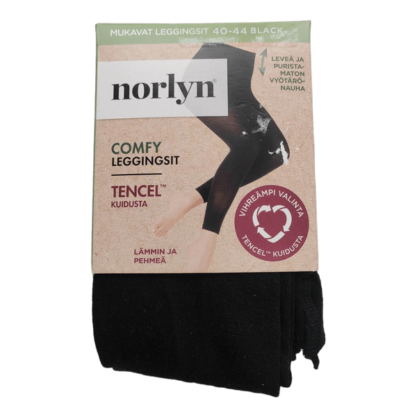 Mustat Norlyn Tencel leggingsit