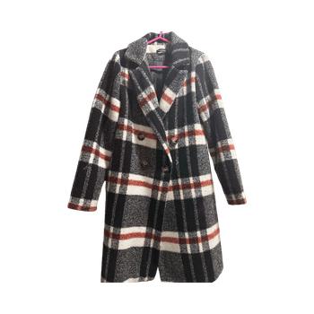 Ruudullinen villakangastakki