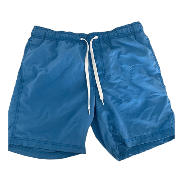 Blue swim shorts