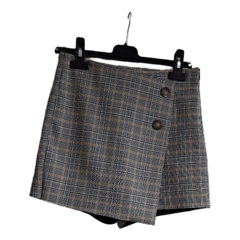 Zara check skort