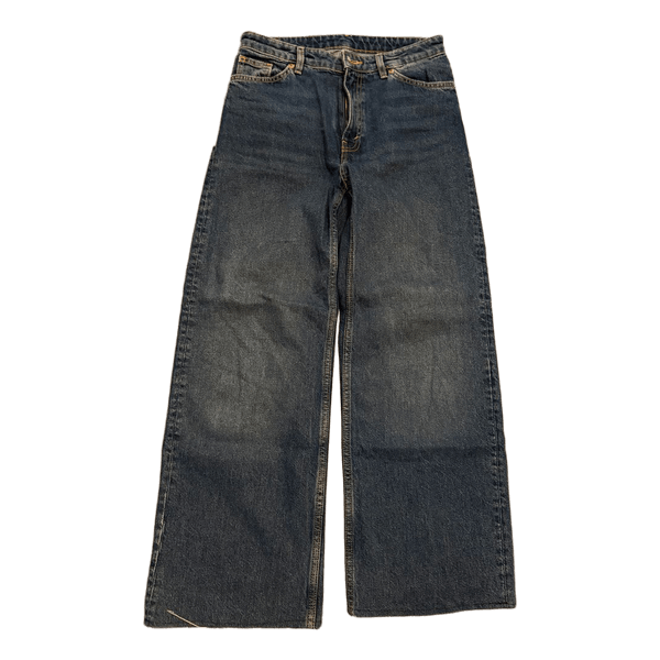 Blå denim jeans