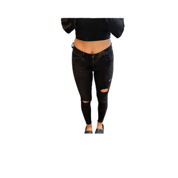 ZARA Black skinny jeans
