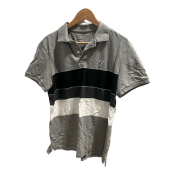 M sized American Eagle grey pique shirt