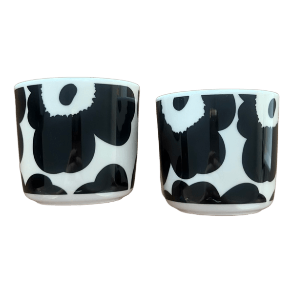 2 kpl Marimekko Unikko korvaton muki
