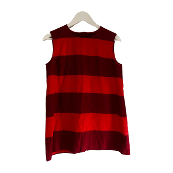 Marimekko Red Striped Top / Size M