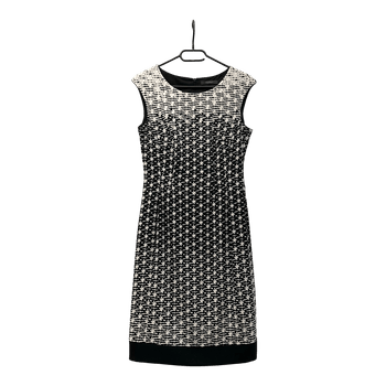 Esprit formal black white floral dress