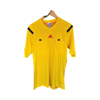 Yellow adidas climacool jersey