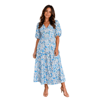 Vero Moda floral midi dress